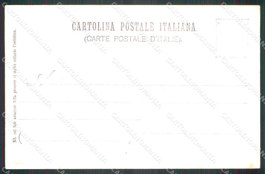Militari Reggimentali I° Reggimento Fanteria Pastrengo 1848 cartolina XF4182 – retro