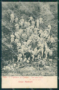 Militari II° Reggimento Fanteria Fugazze Corpo Musicale 1904 cartolina XF4200 – fronte
