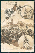 Militari Reggimentali III° Reggimento Fanteria Piemonte Pistoia cartolina XF4207 – fronte