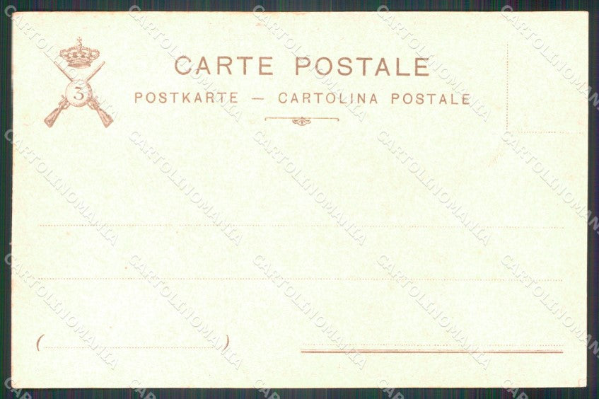 Militari Reggimentali III° Reggimento Fanteria Cenni cartolina XF4217 – retro