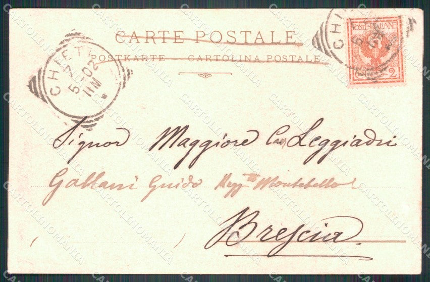 Militari Reggimentali III° Reggimento Fanteria Brigata Piemonte cartolina XF4219 – retro
