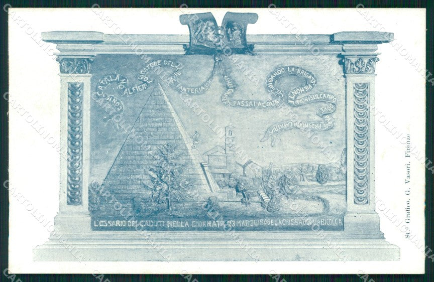 Militari IV° Reggimento Fanteria Anniversario Battaglia Novara cartolina XF4234 – fronte
