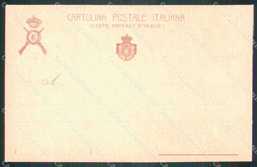 Militari VI° Reggimento Fanteria Anniversario San Martino cartolina XF4278 – retro