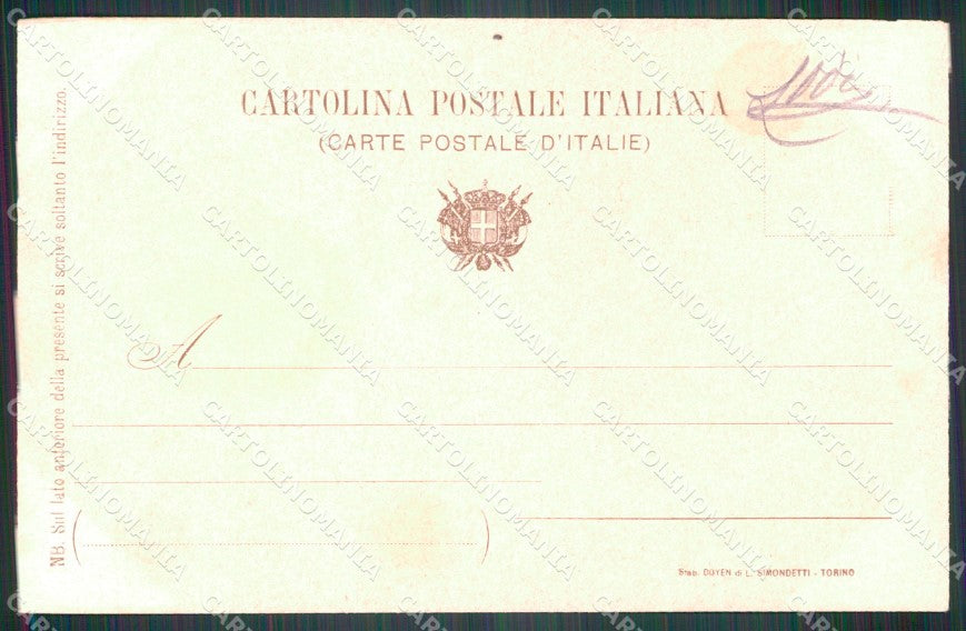 Militari Reggimentali VI° Reggimento Fanteria MACCHIE cartolina XF4288 – retro