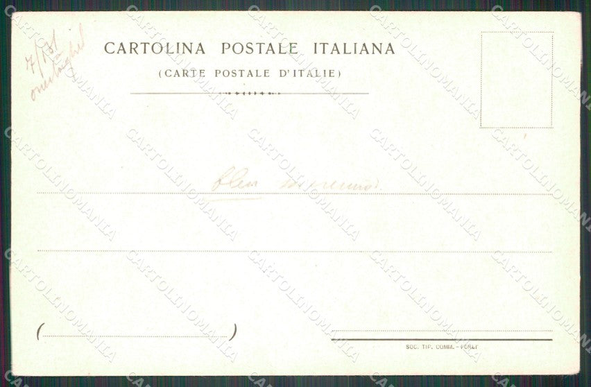 Militari Reggimentali VIII° Reggimento Fanteria cartolina XF4314 – retro