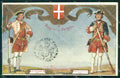 Militari Reggimentali IX° Reggimento Fanteria cartolina XF4321 – fronte
