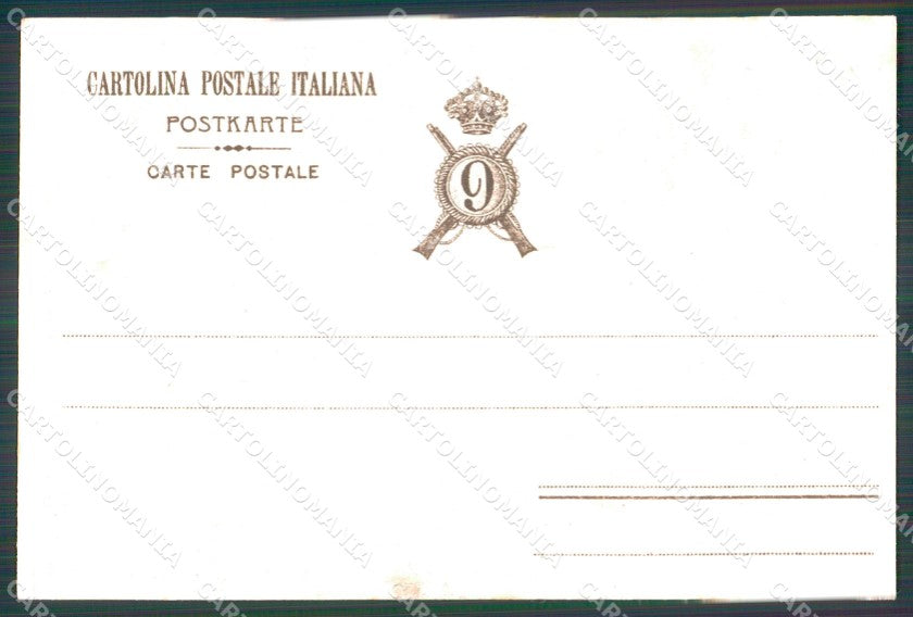 Militari IX° Reggimento Fanteria Ricordi Storici ABRASA cartolina XF4322 – retro