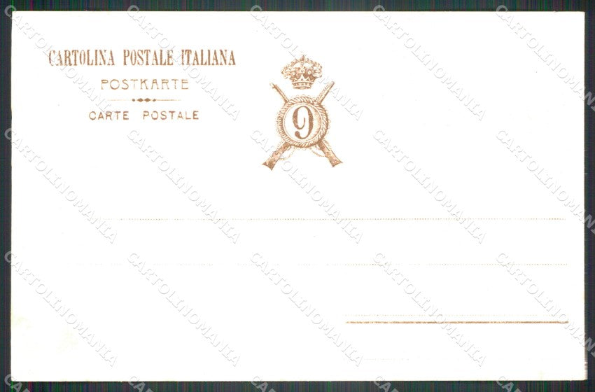 Militari Reggimentali IX° Reggimento Fanteria Ricordi Storici cartolina XF4325 – retro
