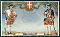 Militari Reggimentali IX° Reggimento Fanteria cartolina XF4331 – fronte