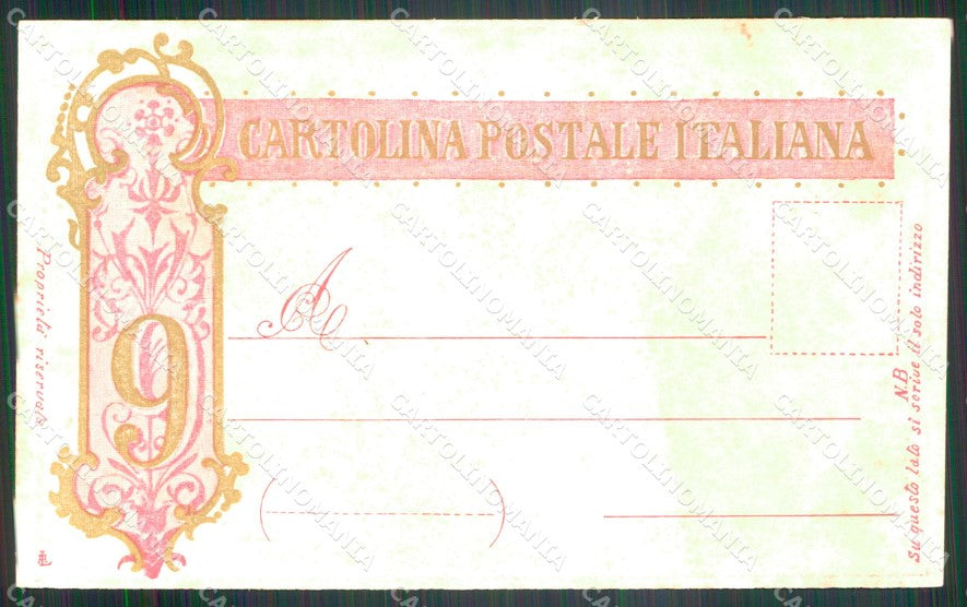 Militari Reggimentali IX° Reggimento Fanteria cartolina XF4331 – retro