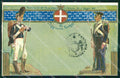 Militari Reggimentali IX° Reggimento Fanteria cartolina XF4334 – fronte