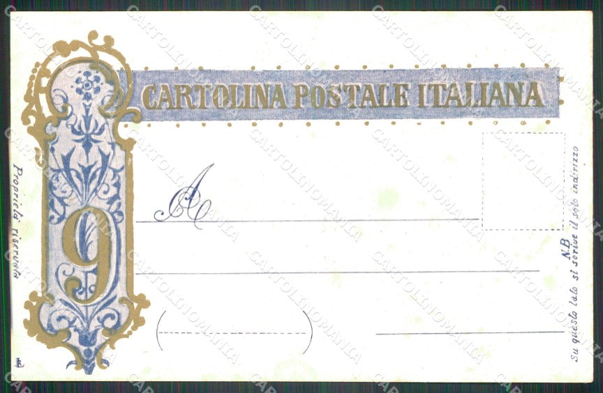 Militari Reggimentali IX° Reggimento Fanteria cartolina XF4334 – retro