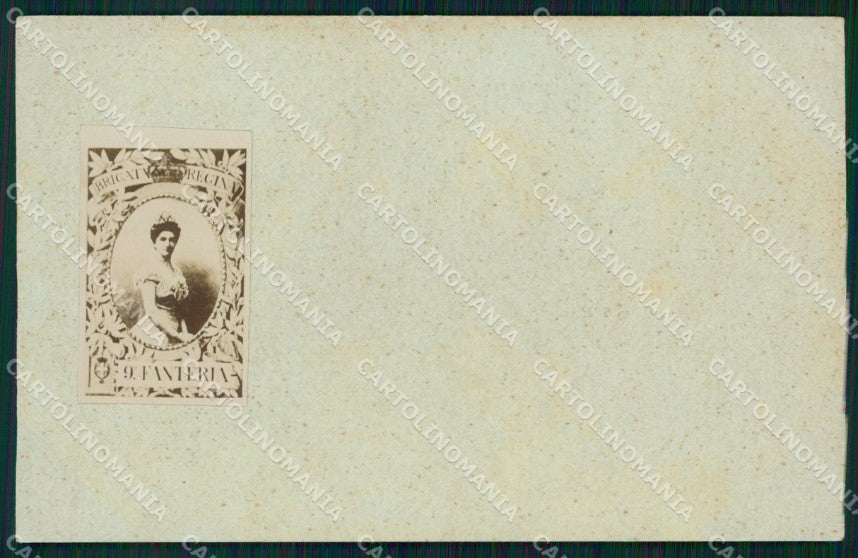 Militari Reggimentali IX° Reggimento Fanteria Brigata Regina cartolina XF4336 – fronte