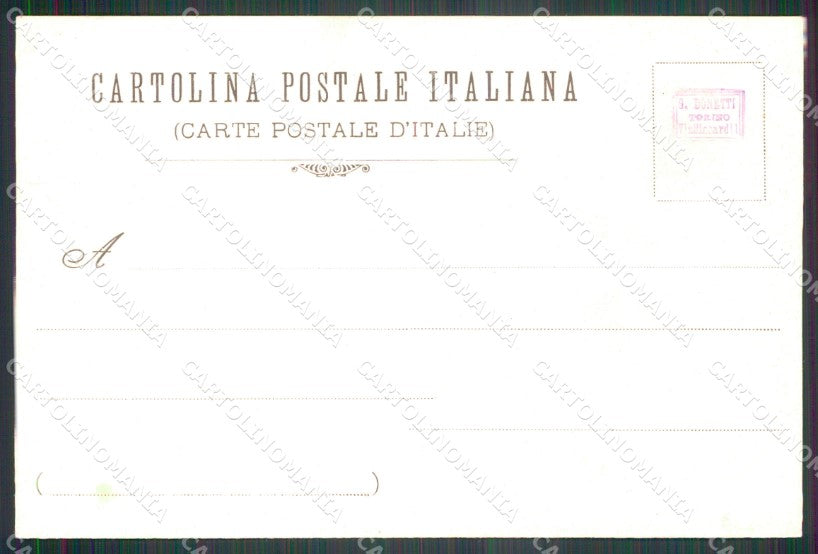 Militari Reggimentali X° Reggimento Fanteria cartolina XF4361 – retro