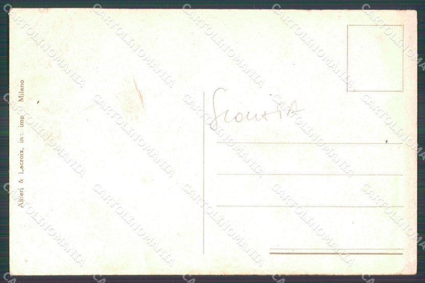 Militari Reggimentali X° Reggimento Fanteria SCOLLATA cartolina XF4371 – retro