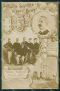 Militari 11º Reggimento Fanteria Salerno Caserma Carrano Foto cartolina XF4420 – fronte