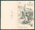 Militari 11º Reggimento Fanteria Programma Musicale cartoncino XF4425 – fronte