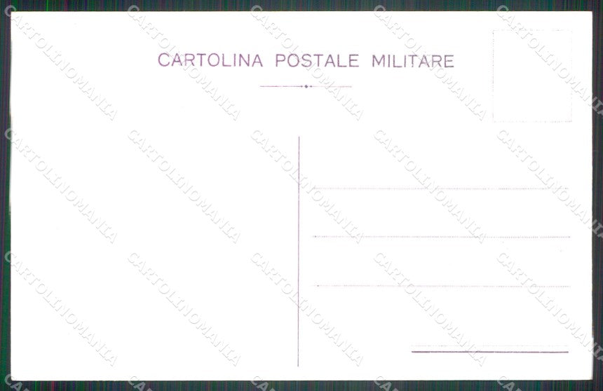 Militari Reggimentali 12º Reggimento Fanteria Brigata Casale cartolina XF4430 – retro