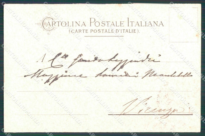 Militari Reggimentali 13º Reggimento Fanteria cartolina XF4442 – retro