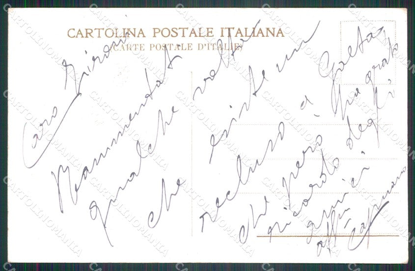 Militari Reggimentali 16º Reggimento Fanteria cartolina XF4493 – retro