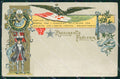 Militari Reggimentali 17º Reggimento Fanteria cartolina XF4505 – fronte