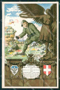 Militari Reggimentali 17º Reggimento Fanteria cartolina XF4514 – fronte