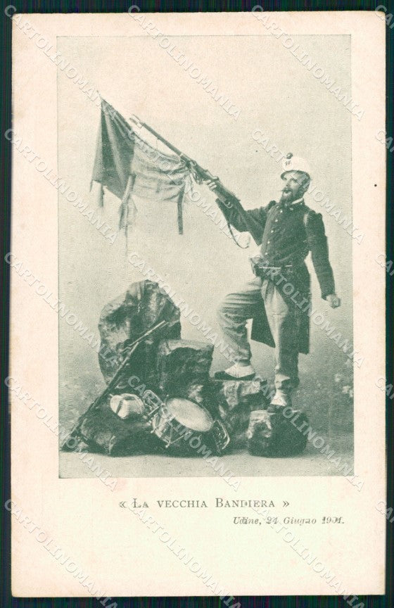 Militari Reggimentali 17º Reggimento Fanteria cartolina XF4522 – fronte