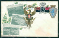 Militari 19º Reggimento Fanteria Villafranca Porta Pia ABRASA cartolina XF4538 – fronte