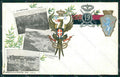 Militari 19º Reggimento Fanteria Villafranca Porta Pia Pernisa cartolina XF4539 – fronte