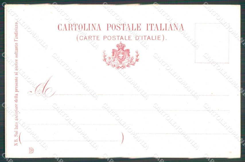 Militari 25º 26º Reggimento Fanteria Festa 1903 Brigata Bergamo cartolina XF4627 – retro