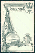 Militari 25º 26º Reggimento Fanteria Festa 1903 Brigata Bergamo cartolina XF4628 – fronte