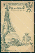 Militari 25º 26º Reggimento Fanteria Festa 1903 Brigata Bergamo cartolina XF4629 – fronte