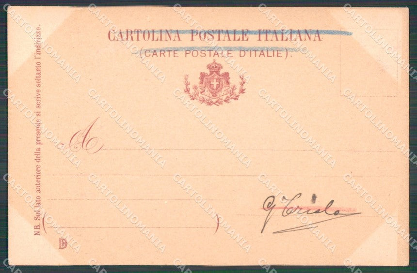 Militari 25º 26º Reggimento Fanteria Festa 1903 Brigata Bergamo cartolina XF4629 – retro