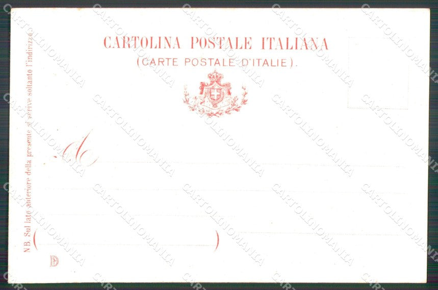 Militari 25º 26º Reggimento Fanteria Festa 1903 Brigata Bergamo cartolina XF4631 – retro