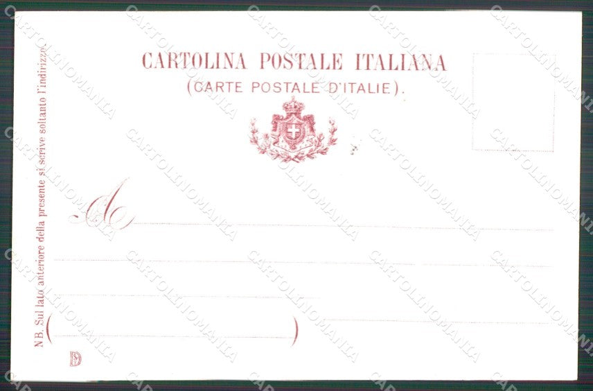 Militari 25º 26º Reggimento Fanteria Festa 1903 Brigata Bergamo cartolina XF4634 – retro