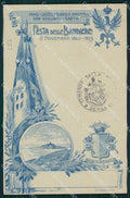 Militari 25º 26º Reggimento Fanteria Festa 1903 Brigata Bergamo cartolina XF4635 – fronte