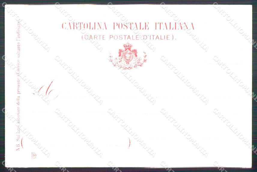 Militari 25º 26º Reggimento Fanteria Festa 1903 Brigata Bergamo cartolina XF4636 – retro