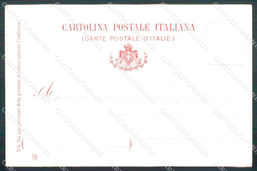 Militari 25º 26º Reggimento Fanteria Festa 1903 Brigata Bergamo cartolina XF4638 – retro