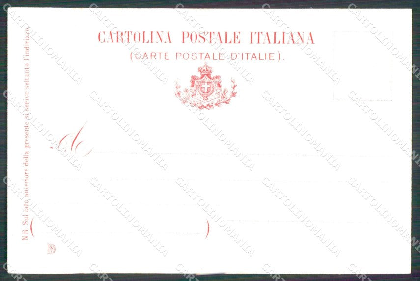 Militari 25º 26º Reggimento Fanteria Festa 1903 Brigata Bergamo cartolina XF4640 – retro