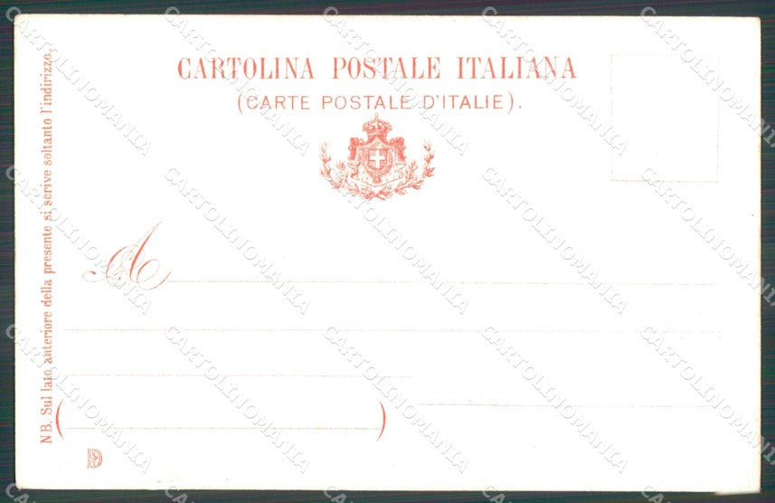 Militari 25º 26º Reggimento Fanteria Festa 1903 Brigata Bergamo cartolina XF4641 – retro