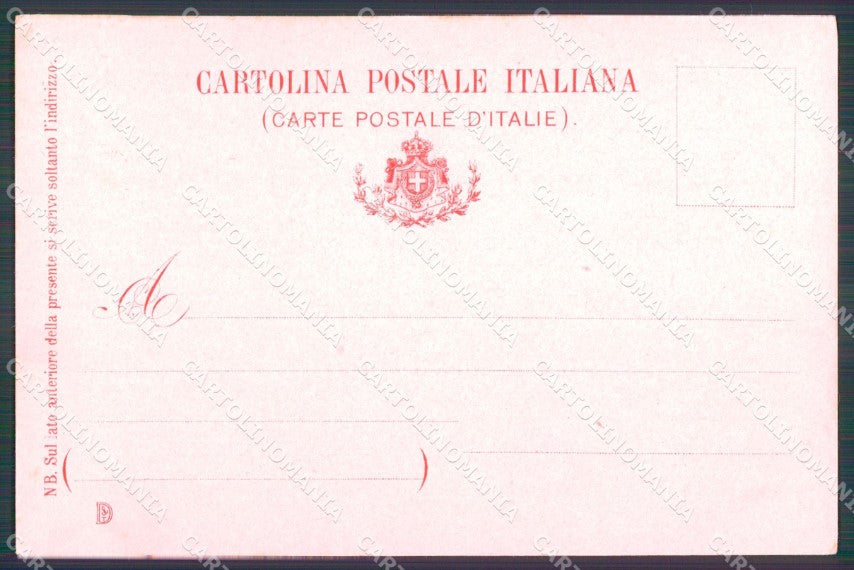 Militari 25º 26º Reggimento Fanteria Festa 1903 Brigata Bergamo cartolina XF4643 – retro