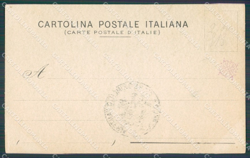 Militari Reggimentali 25º Reggimento Fanteria cartolina XF4646 – retro