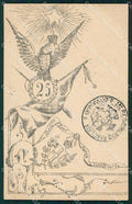 Militari Reggimentali 25º Reggimento Fanteria cartolina XF4650 – fronte