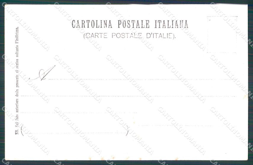 Militari 25º Reggimento Fanteria Festa 1904 Torino ? Foto cartolina XF4678 – retro