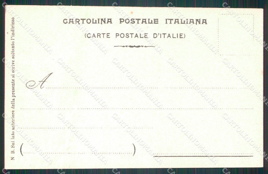 Militari Reggimentali 34º Reggimento Fanteria cartolina XF4780 – retro