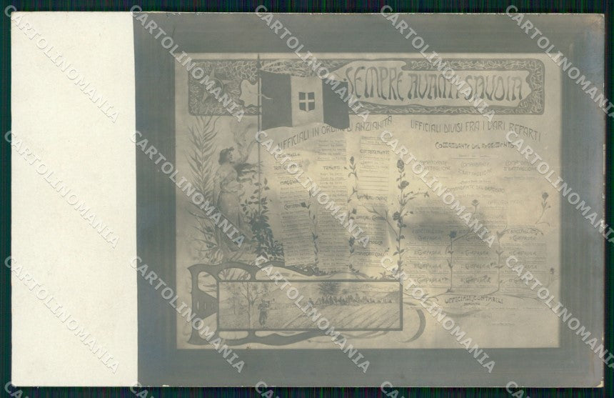 Militari Reggimentali 34º Reggimento Fanteria Brigata Livorno cartolina XF4828 – fronte