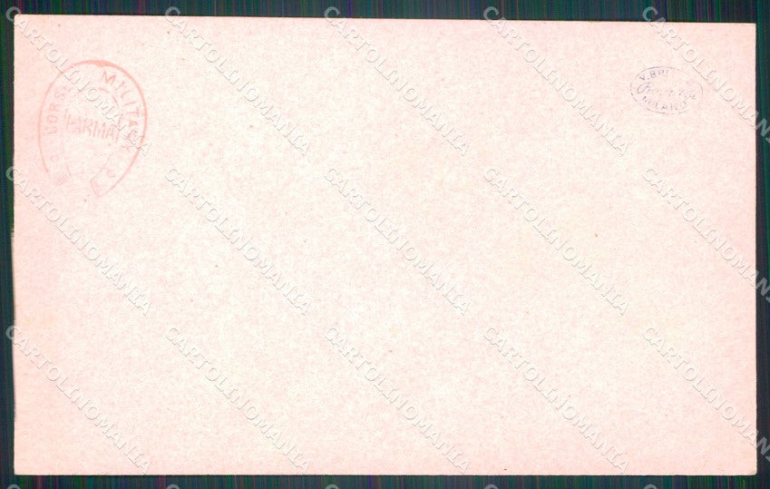 Militari Reggimentali 36º Reggimento Fanteria cartolina XF4843 – retro
