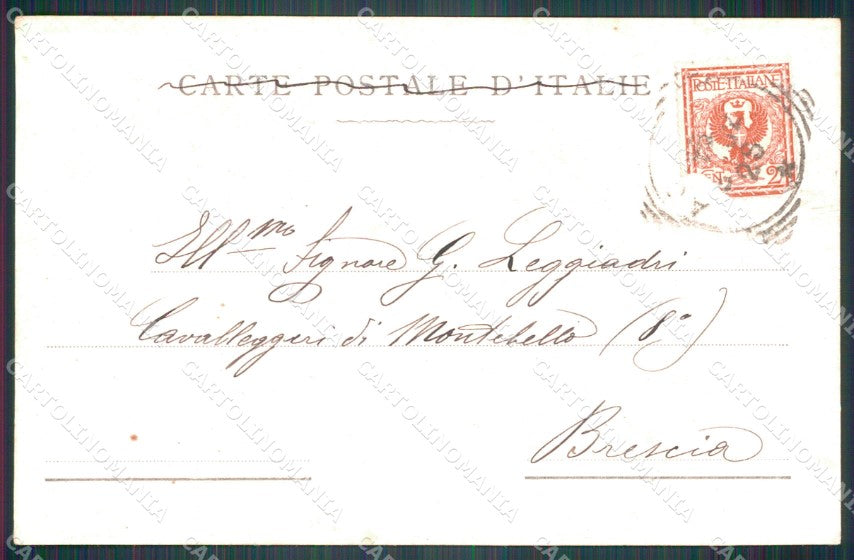 Militari Reggimentali 36º Reggimento Fanteria Alterocca 1499 cartolina XF4847 – retro