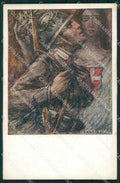 Militari Reggimentali 39º Reggimento Fanteria WWI Ravanelli cartolina XF4874 – fronte