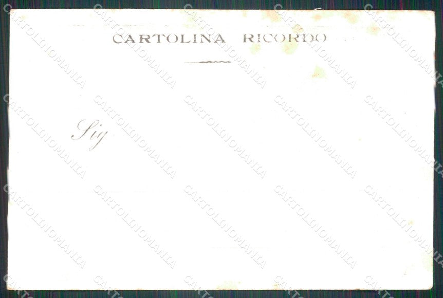 Militari Reggimentali 40º Reggimento Fanteria Corpo di Musica cartolina XF4885 – retro